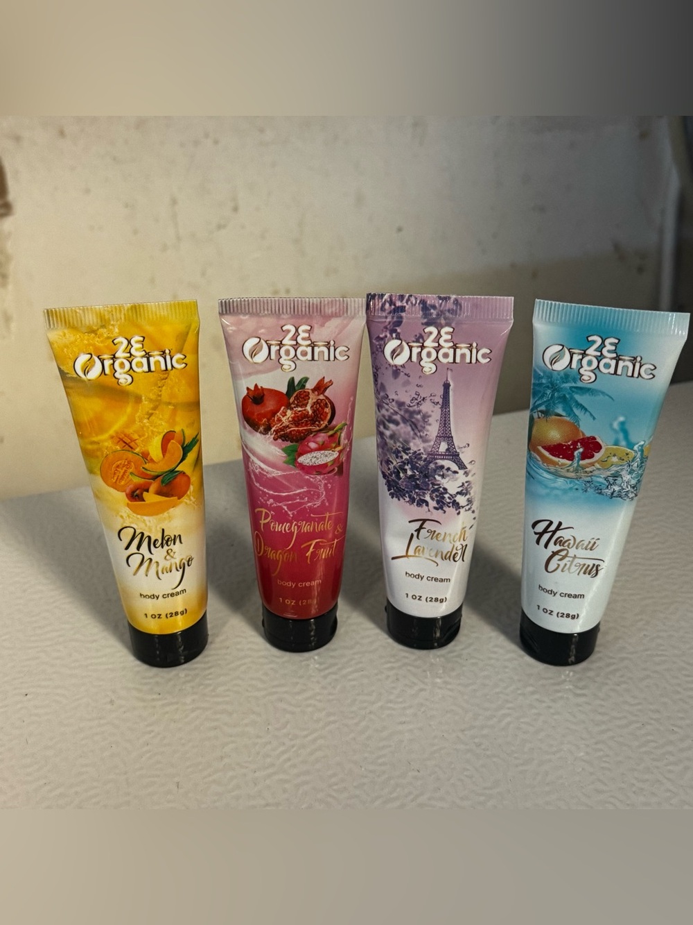 2E Organic Body Cream Set
